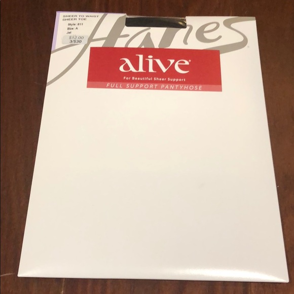 New Hanes Alive pantyhose
